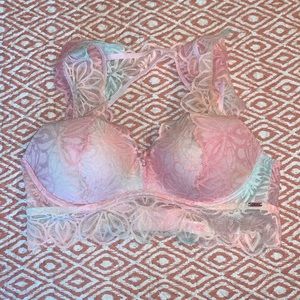 PINK multicolor bralette